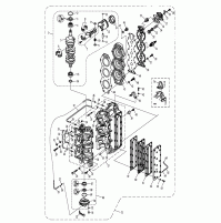 ENGINE ASSY (REPAIR KIT) - 2 Strock for T75T85T90